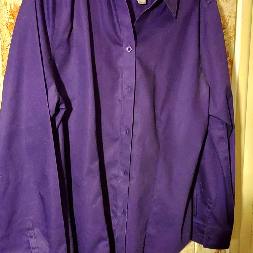 3/4 sleeve button down by Chico